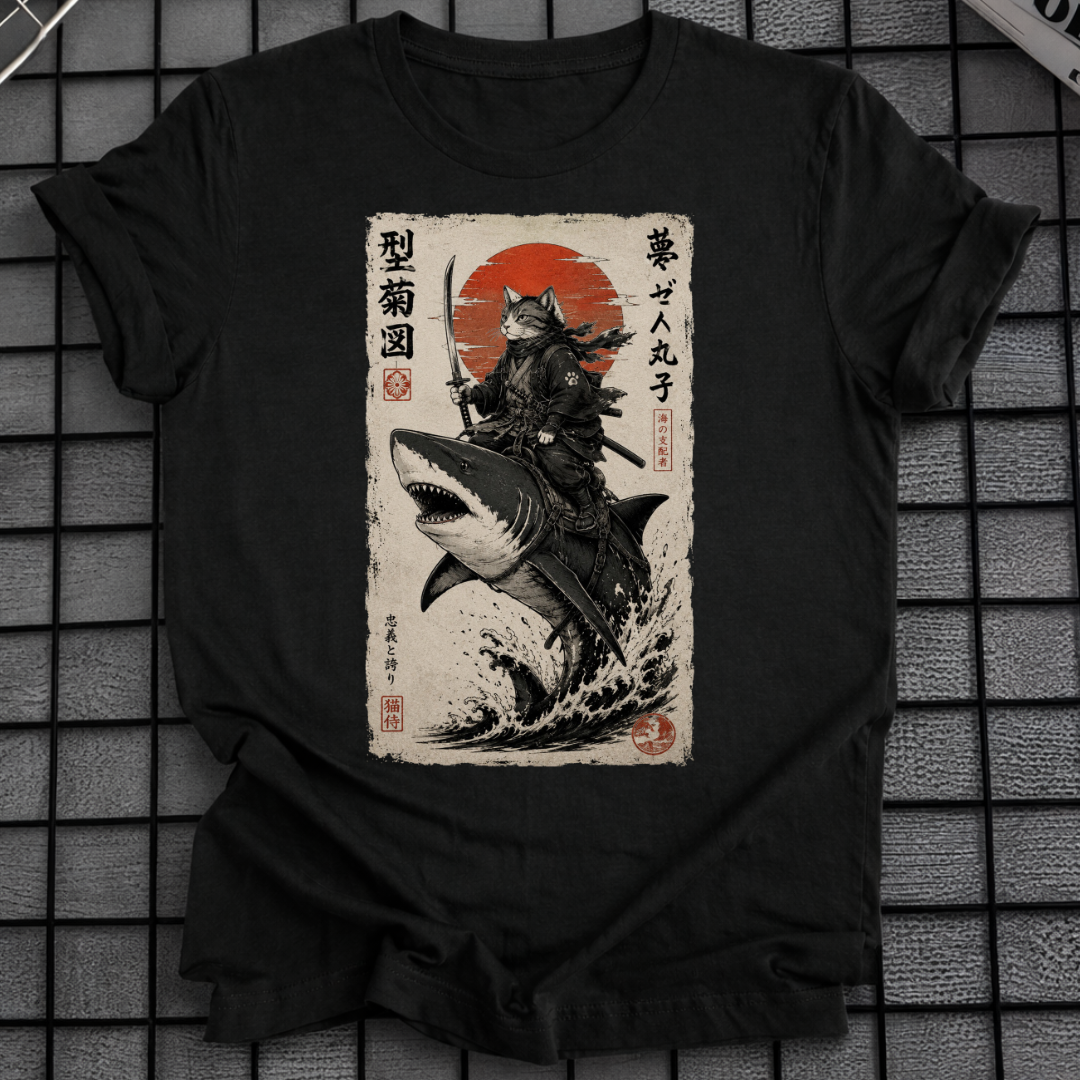 SAMURAI KATZENHAI T-SHIRT