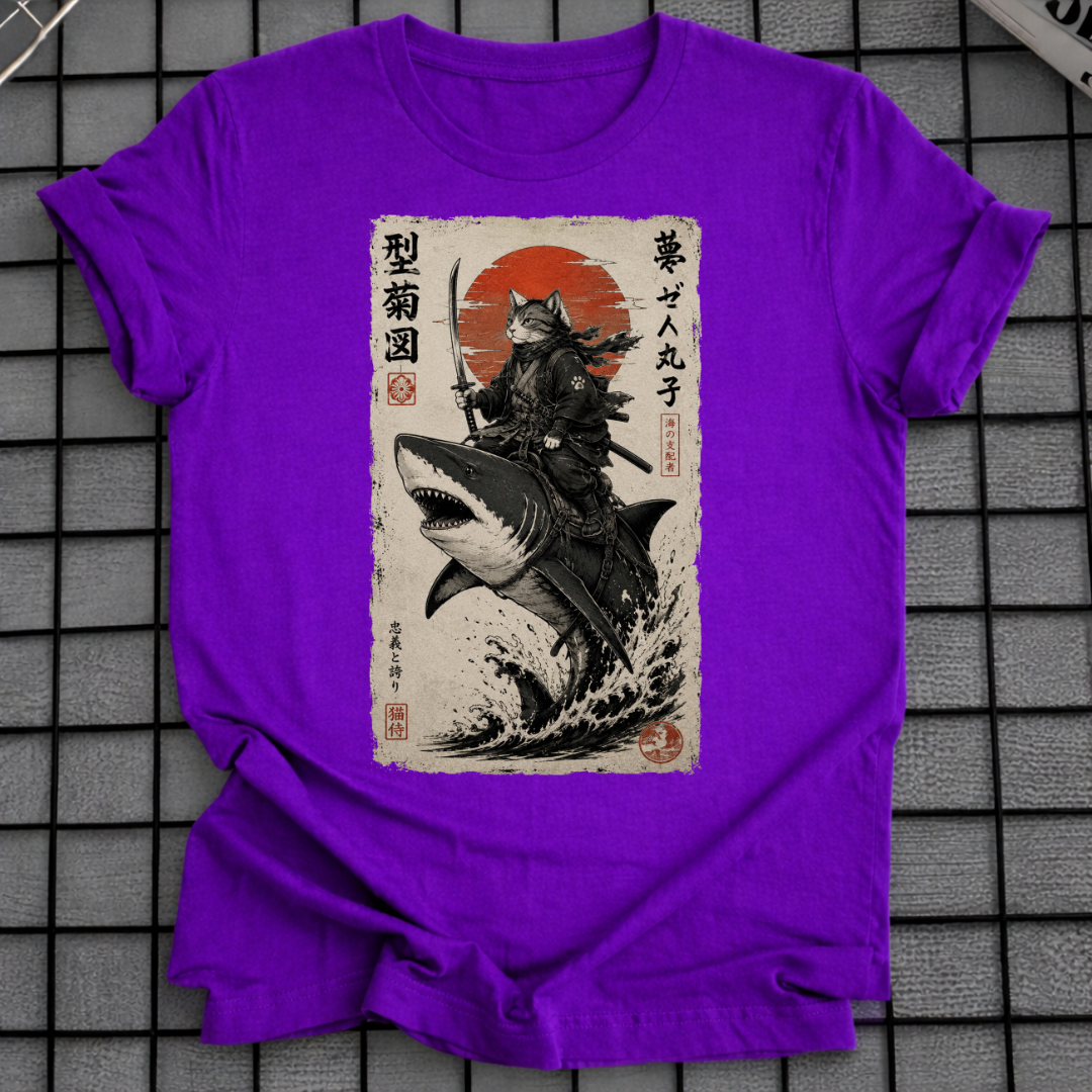 SAMURAI KATZENHAI T-SHIRT