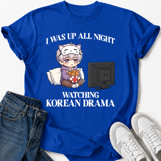 K-DRAMA LATE NIGHT WATCHER T-SHIRT