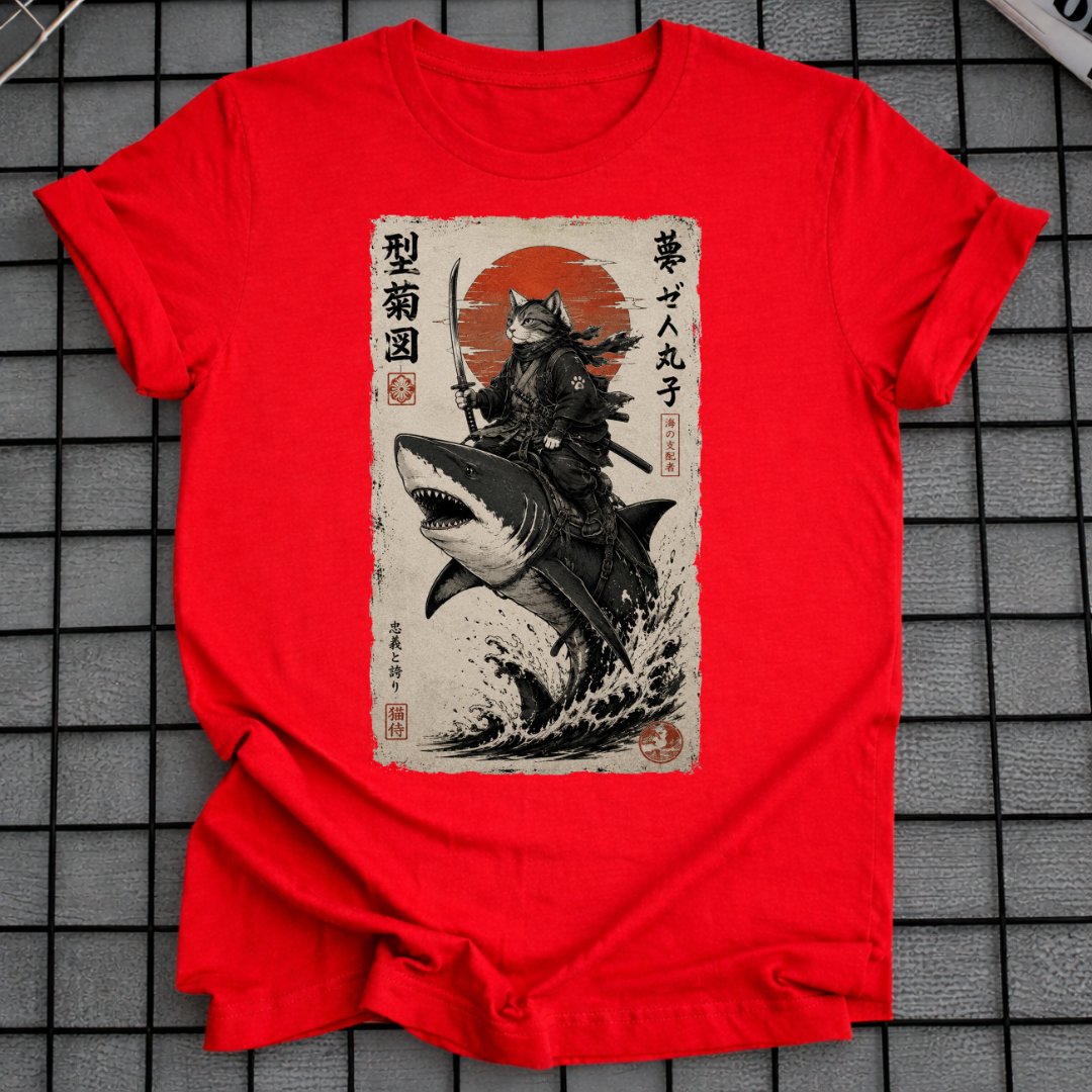 SAMURAI KATZENHAI T-SHIRT