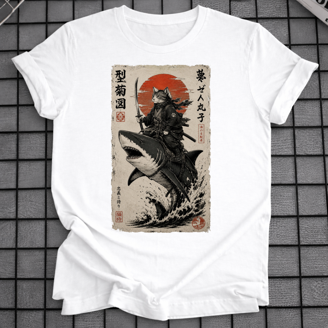 SAMURAI KATZENHAI T-SHIRT