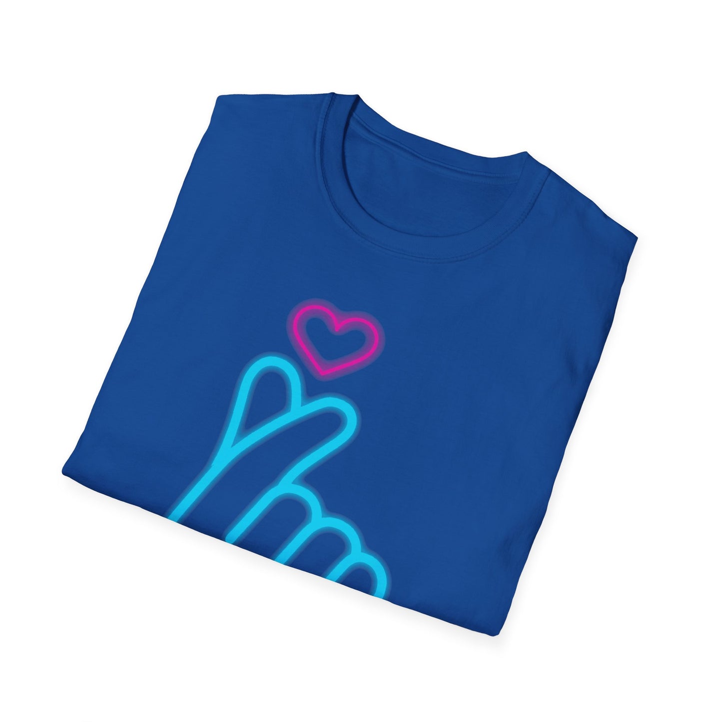Cute Gesture Graphic T-Shirt, Casual Wear, Gift for Friends, Funny Tee, Birthday Present, Summer Style