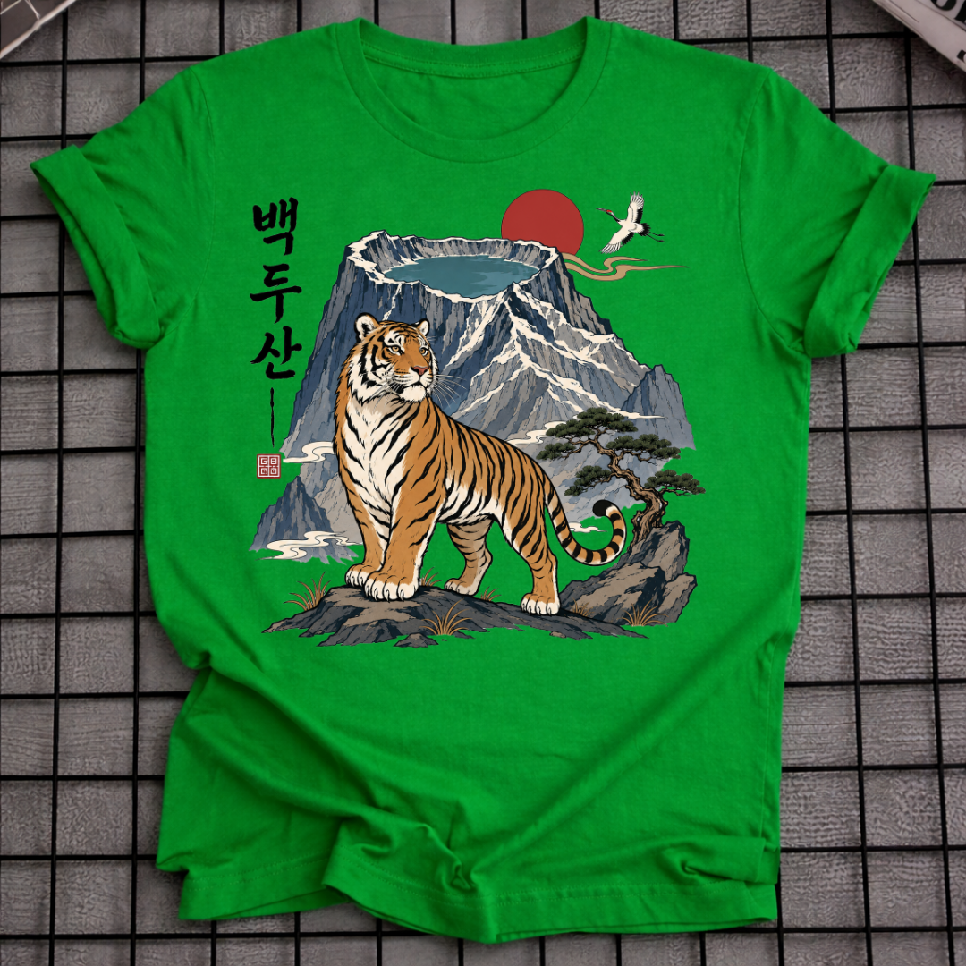 BAEKDUSAN KOREAN TIGER T-SHIRT