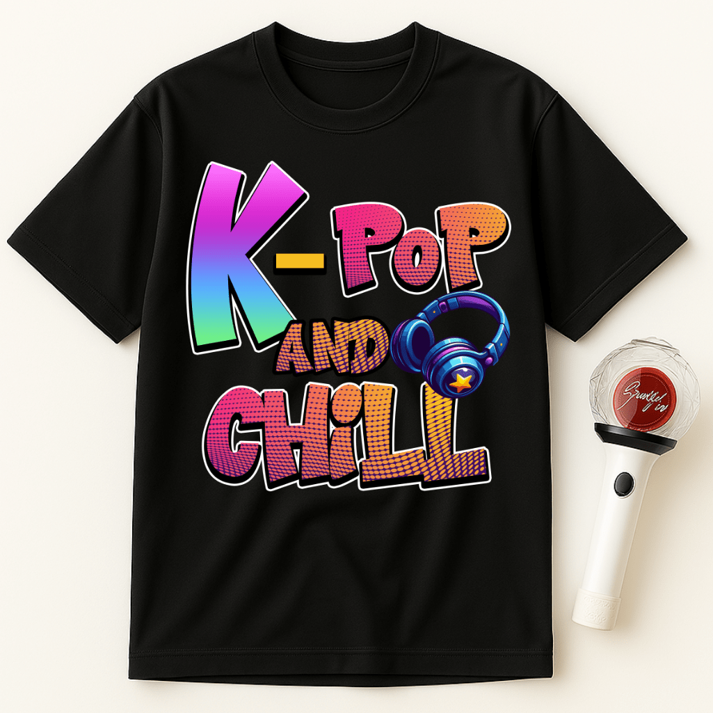 K-POP AND CHILL UNISEX T-SHIRT
