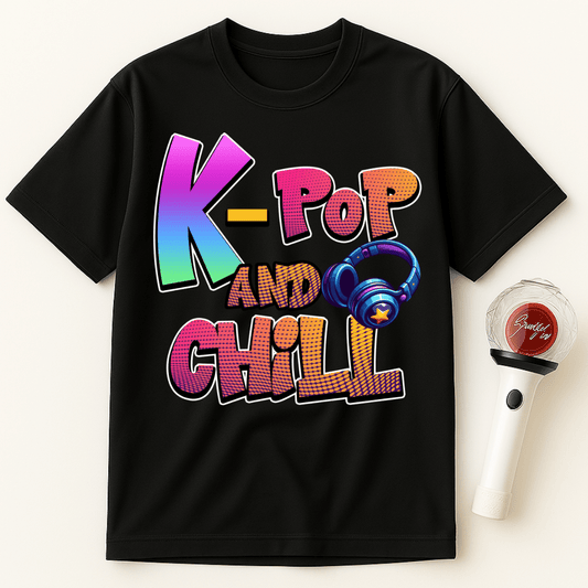K-POP AND CHILL UNISEX T-SHIRT
