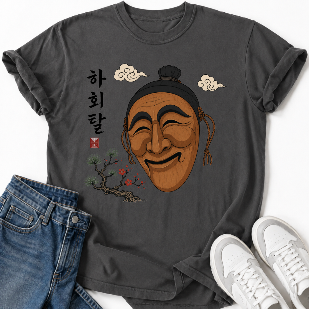 HAHOE KOREAN MASK T-SHIRT