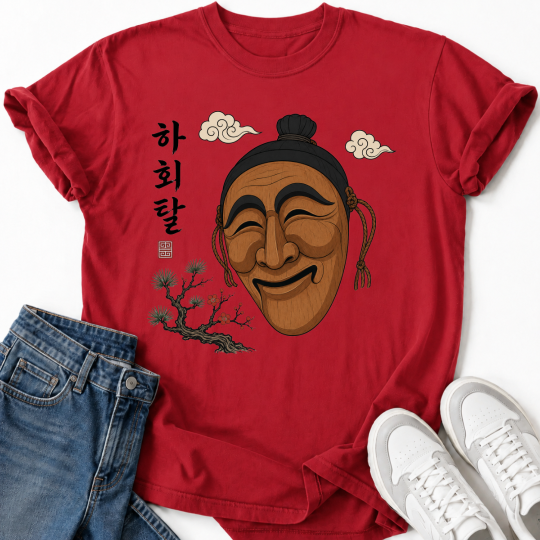 HAHOE KOREAN MASK T-SHIRT