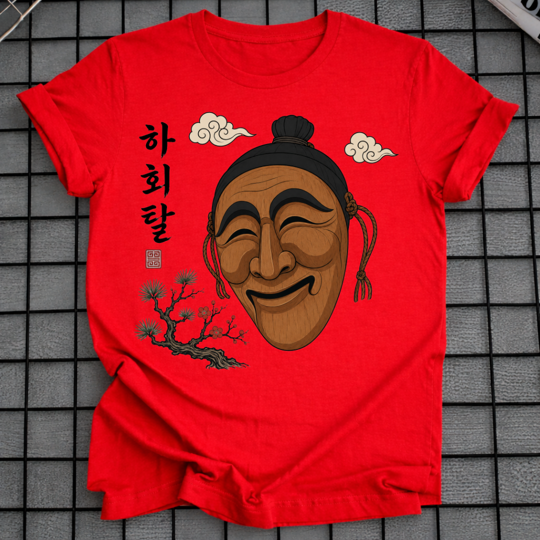 HAHOE KOREAN MASK T-SHIRT