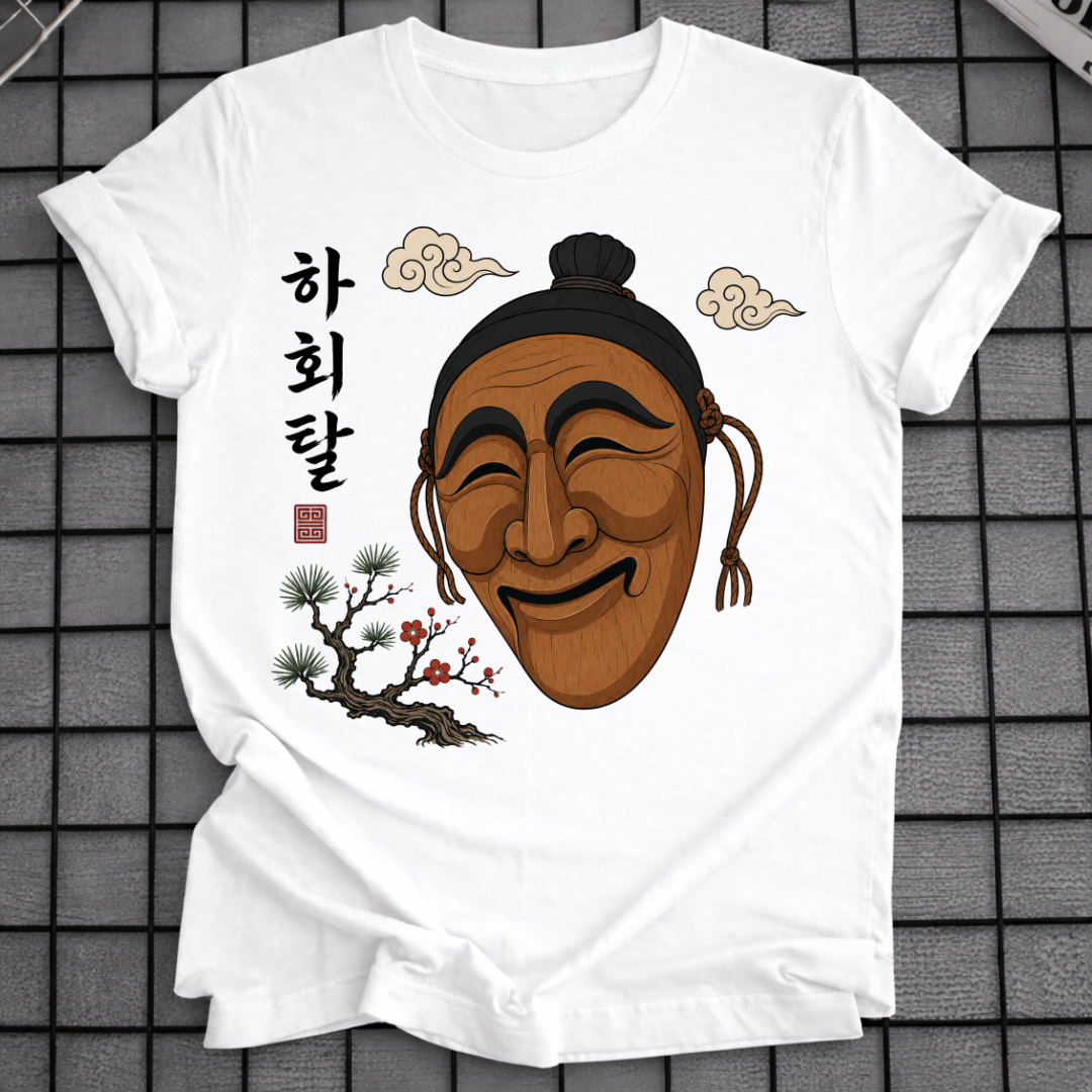 HAHOE KOREAN MASK T-SHIRT