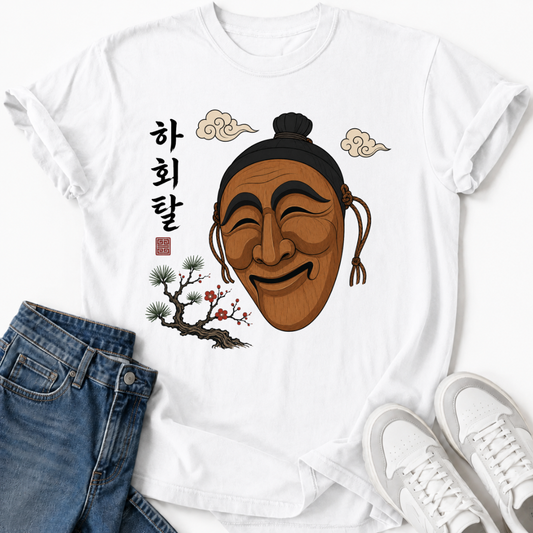 HAHOE KOREAN MASK T-SHIRT