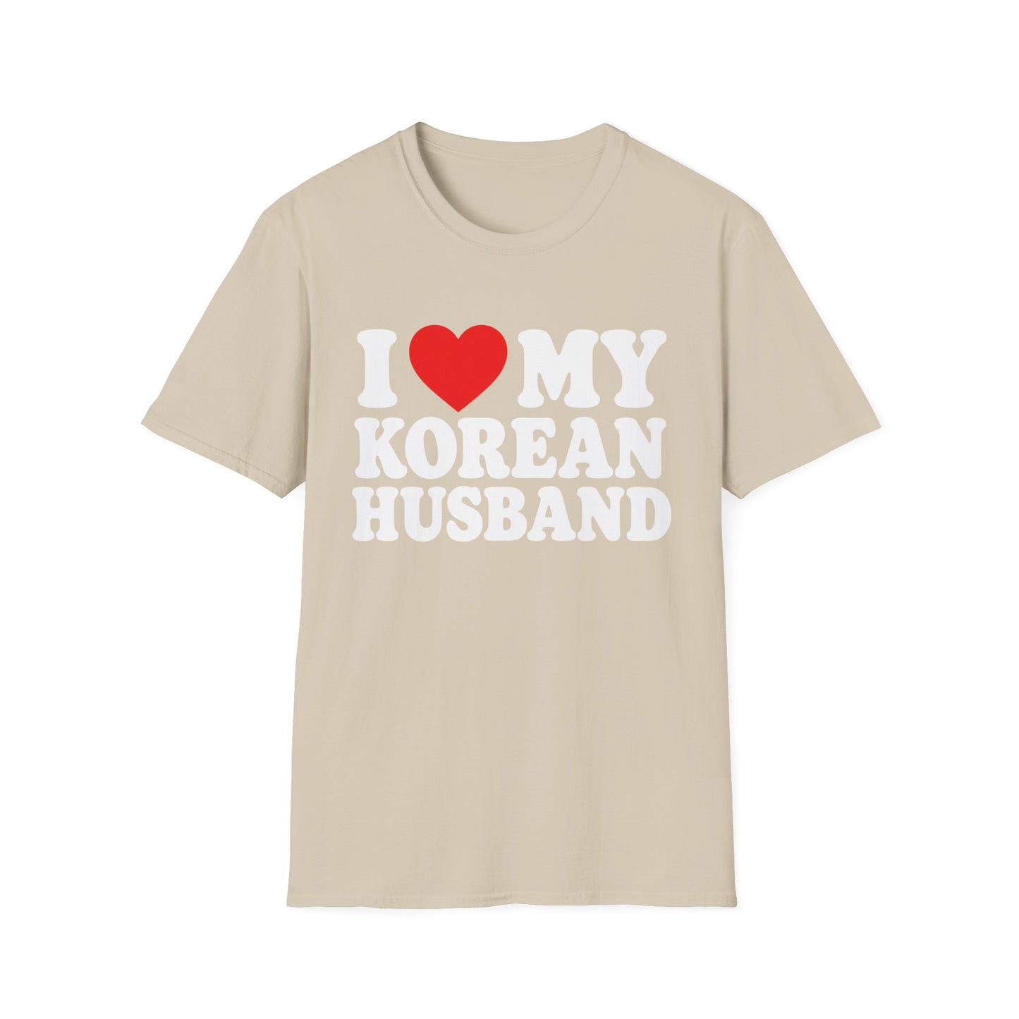 I LOVE MY KOREAN HUSBAND T-SHIRT