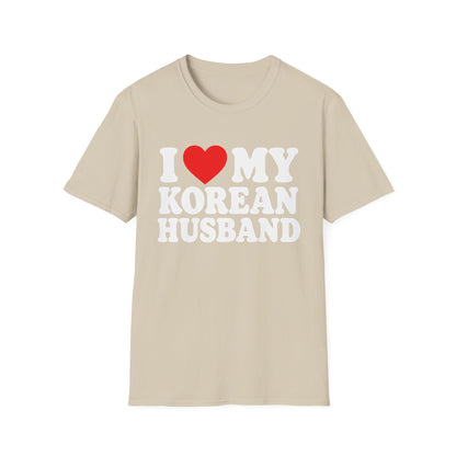 I LOVE MY KOREAN HUSBAND T-SHIRT