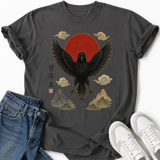 SAMJOK-O KOREAN CROW T-SHIRT