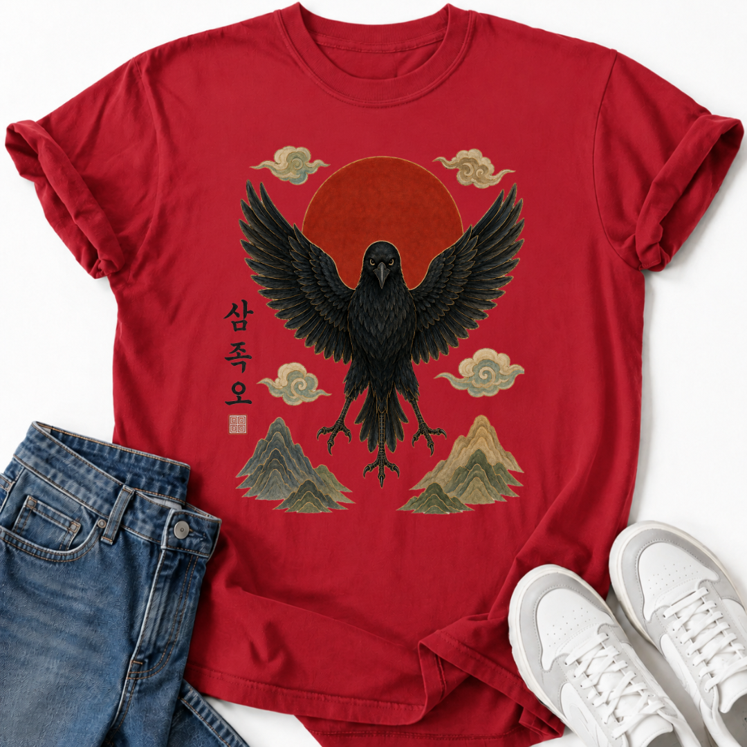 SAMJOK-O KOREAN CROW T-SHIRT