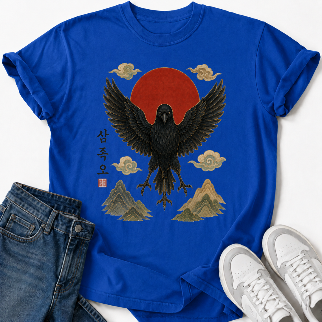 SAMJOK-O KOREAN CROW T-SHIRT