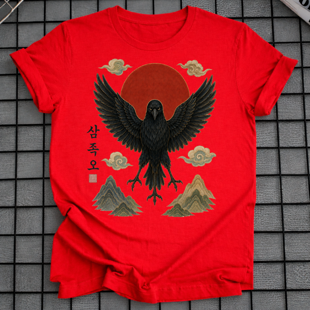 SAMJOK-O KOREAN CROW T-SHIRT
