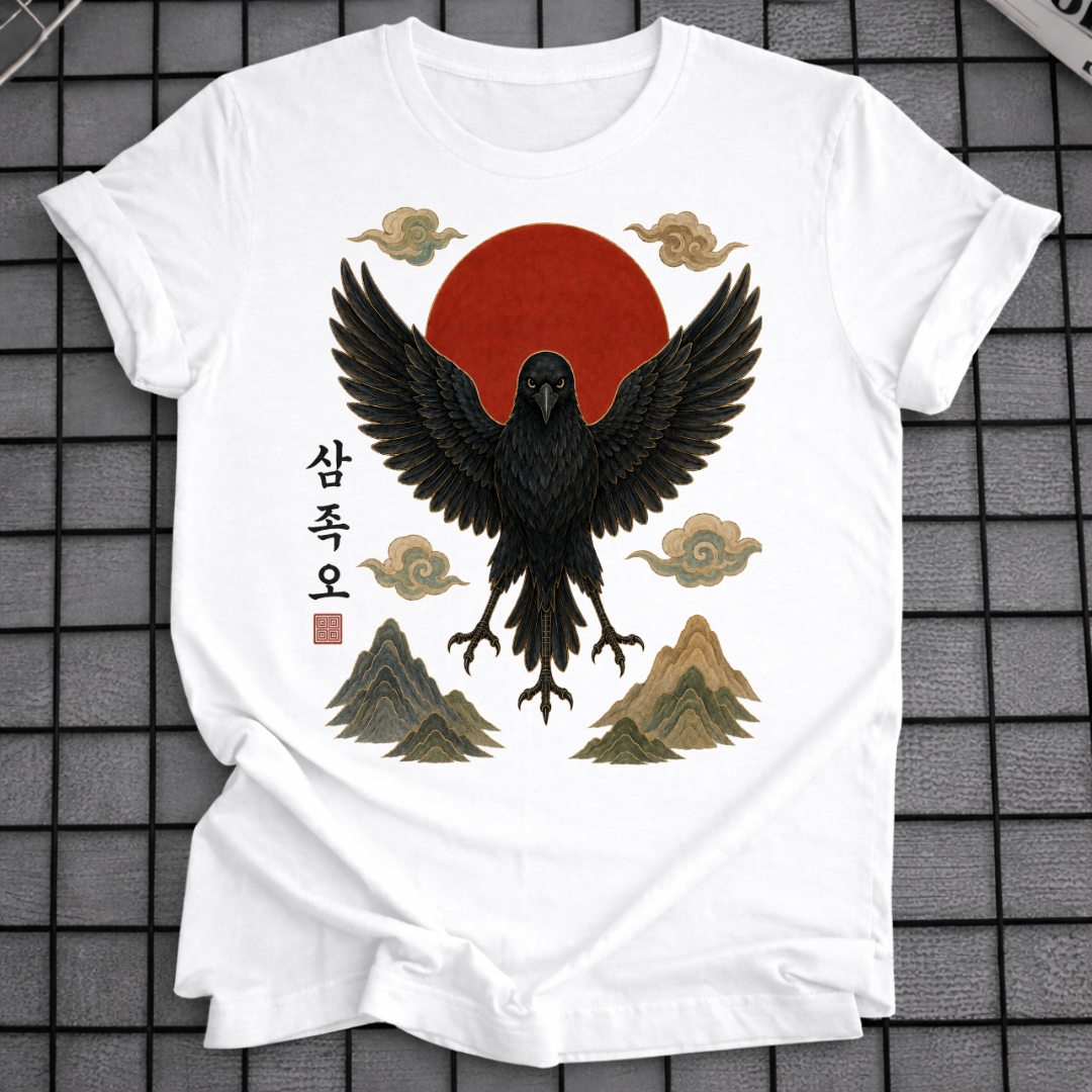 SAMJOK-O KOREAN CROW T-SHIRT