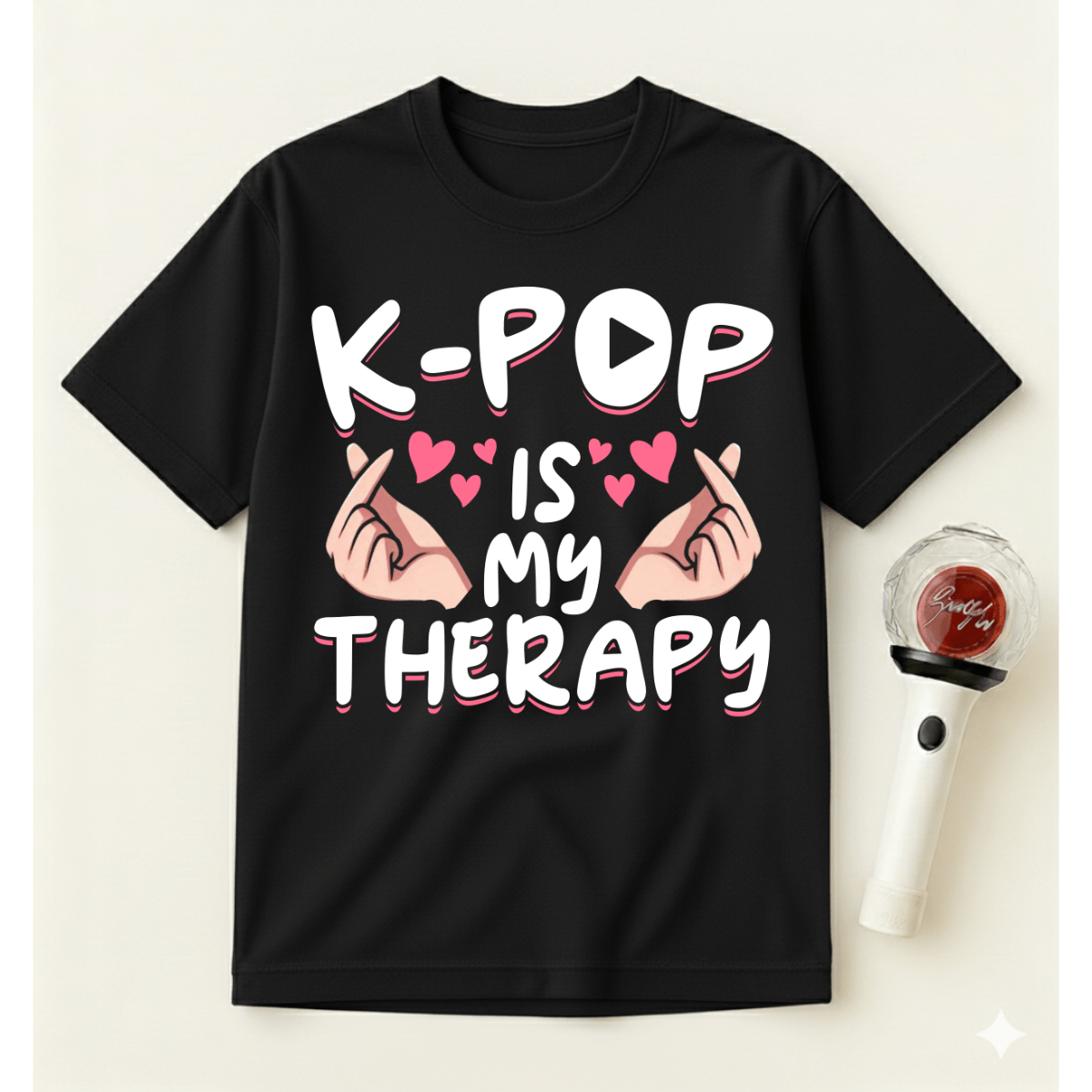 K-POP IS MY THERAPY T-SHIRT
