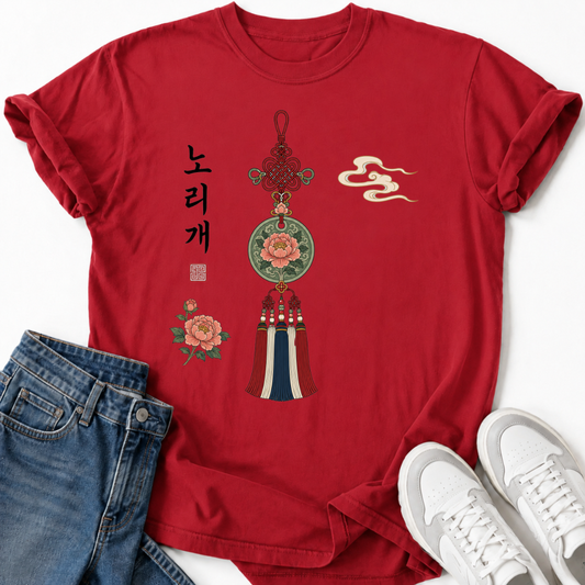 NORIGAE KOREAN ORNAMENT T-SHIRT