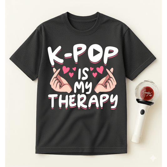 K-POP IS MY THERAPY T-SHIRT