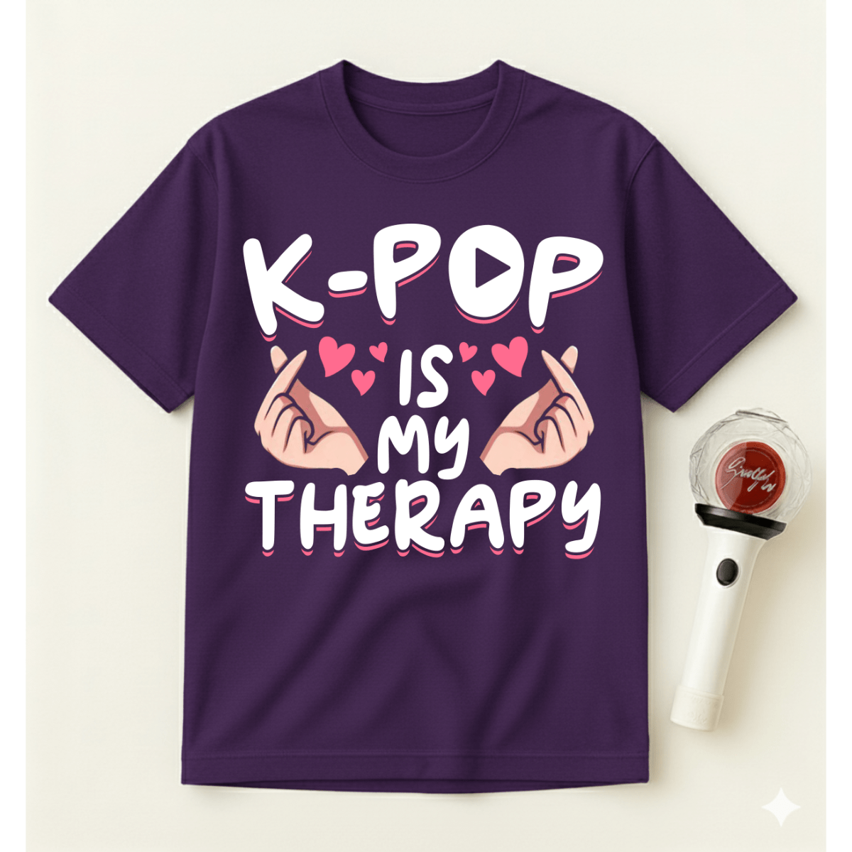K-POP IS MY THERAPY T-SHIRT