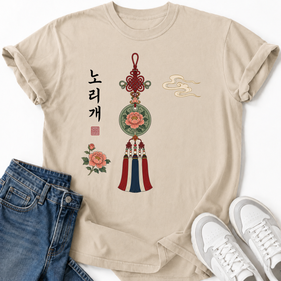 NORIGAE KOREAN ORNAMENT T-SHIRT
