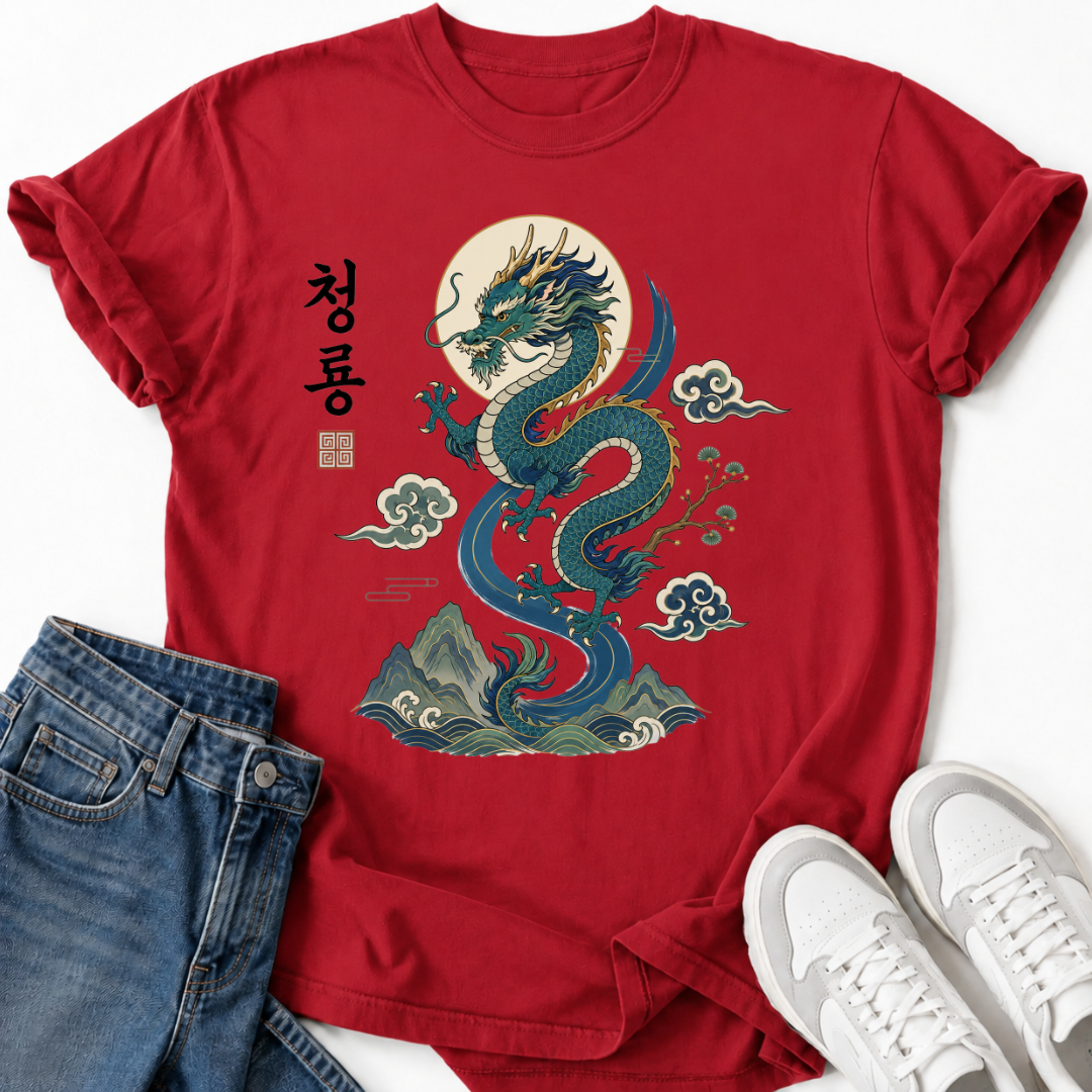 CHEONGRYONG KOREAN DRAGON T-SHIRT