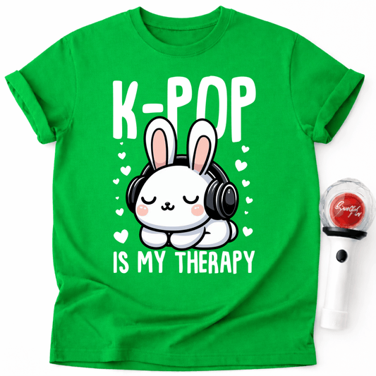 K-POP IST MEINE THERAPIE HÄSCHEN T-SHIRT