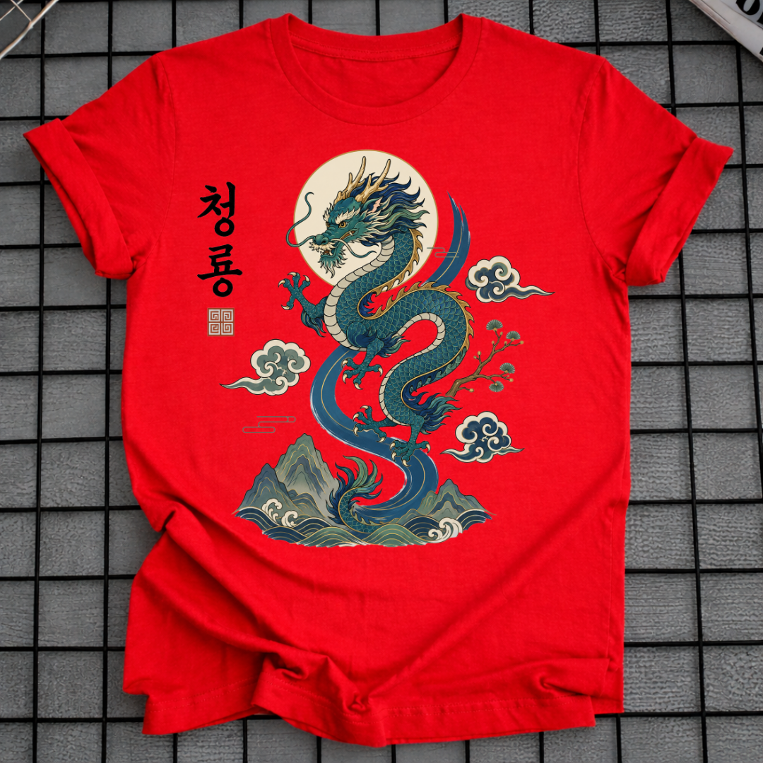 CHEONGRYONG KOREAN DRAGON T-SHIRT