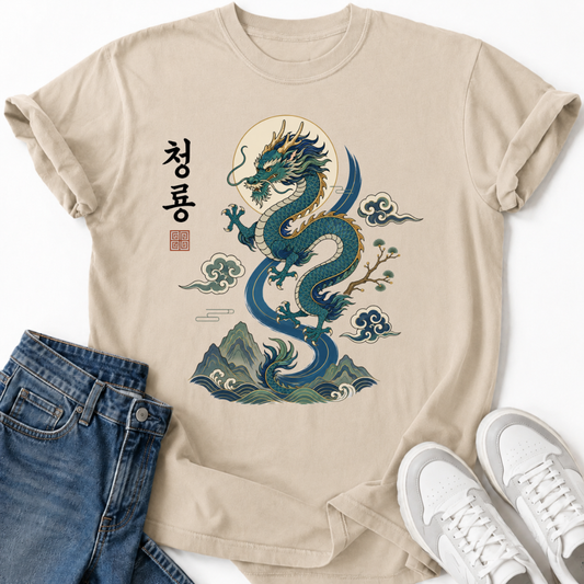 CHEONGRYONG KOREAN DRAGON T-SHIRT