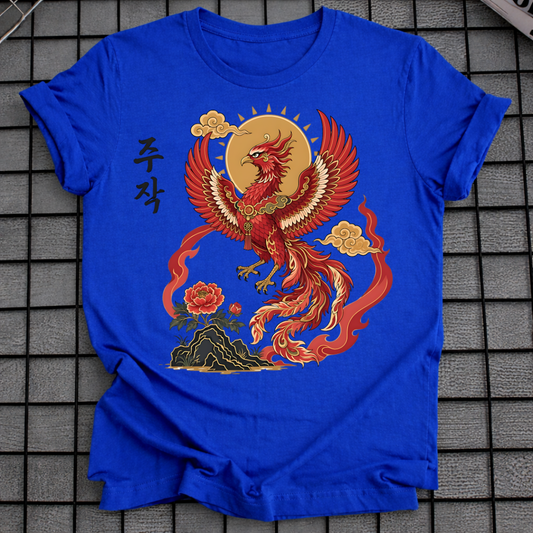 JUJAK KOREAN VERMILION T-SHIRT