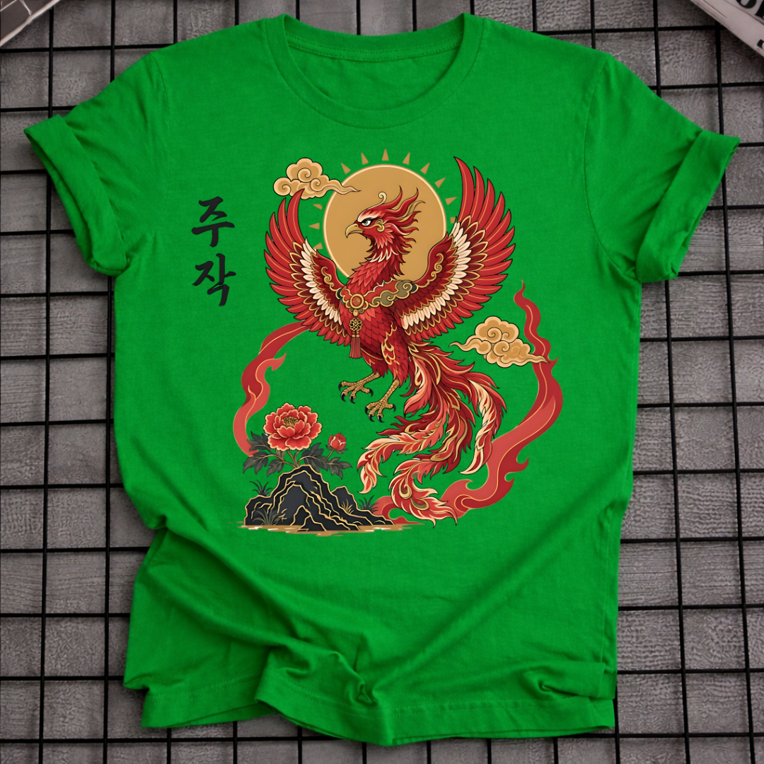 JUJAK KOREAN VERMILION T-SHIRT