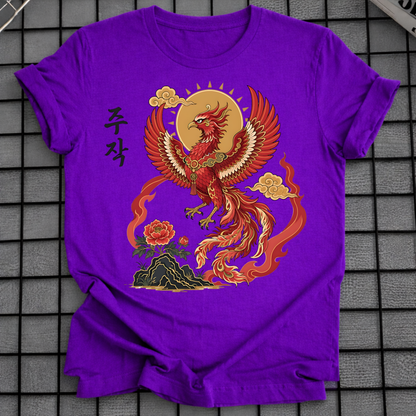 JUJAK KOREAN VERMILION T-SHIRT
