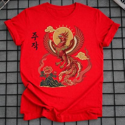 JUJAK KOREAN VERMILION T-SHIRT