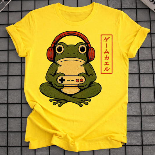 JAPANESE GAMER FROG T-SHIRT