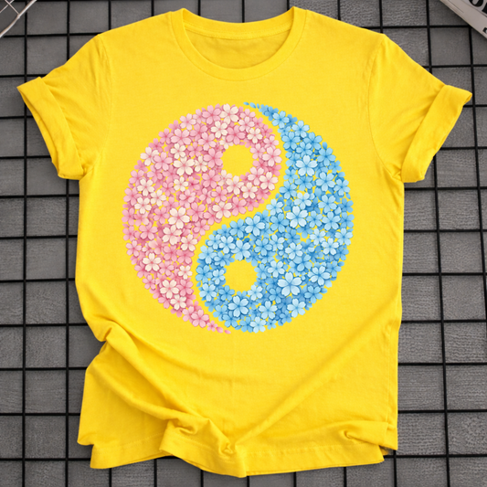 YING YANG SAKURA T-SHIRT