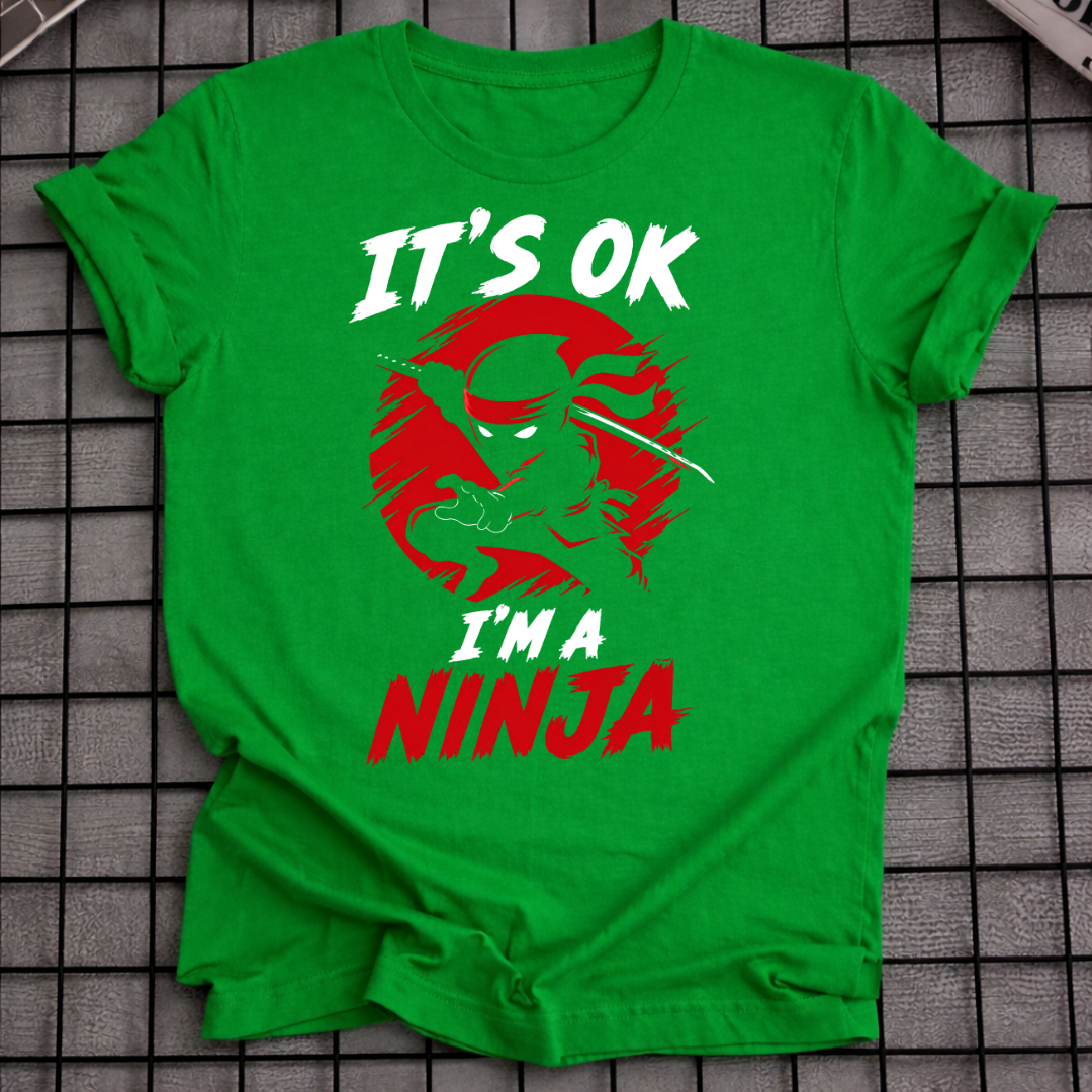 ICH BIN EIN NINJA T-SHIRT