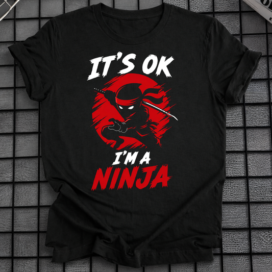 ICH BIN EIN NINJA T-SHIRT