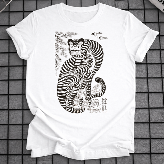 TIGER ART T-SHIRT