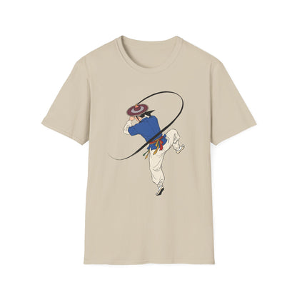 Cowboy Roper Graphic T-Shirt — Western Rodeo Roping Design