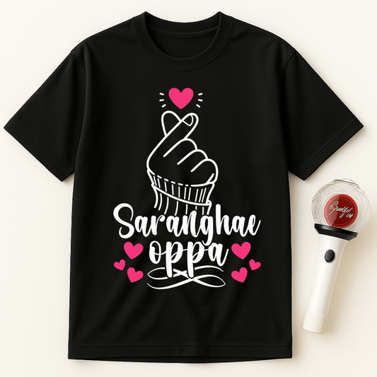 SARANGHAE OPPA UNISEX T-SHIRT