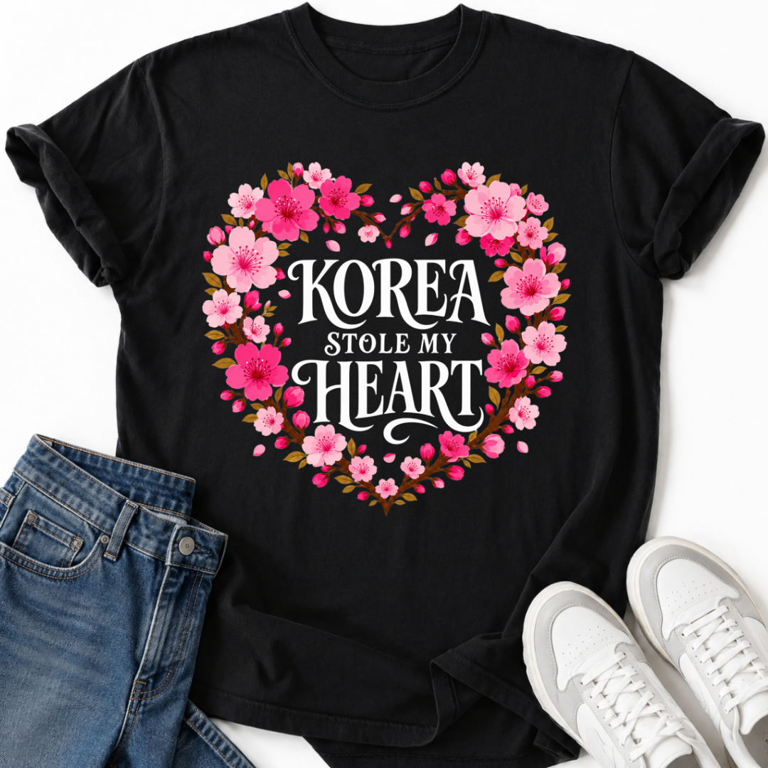 KOREA STOLE MY HEART T-SHIRT