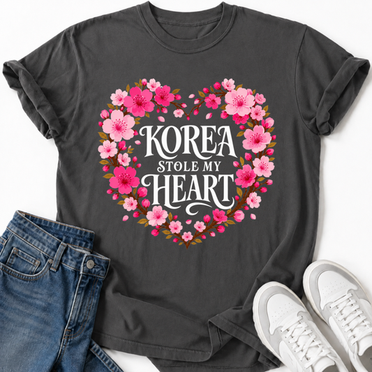 KOREA STOLE MY HEART T-SHIRT