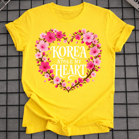 KOREA STOLE MY HEART T-SHIRT