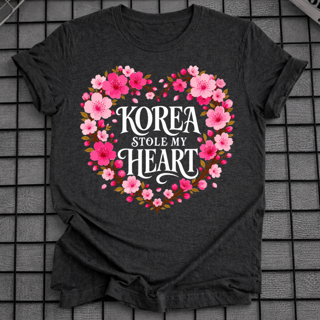 KOREA STOLE MY HEART T-SHIRT