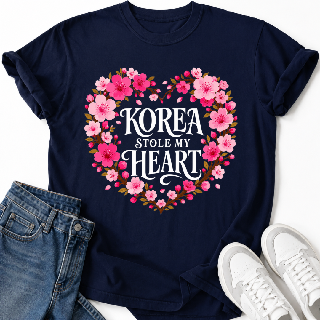 KOREA STOLE MY HEART T-SHIRT
