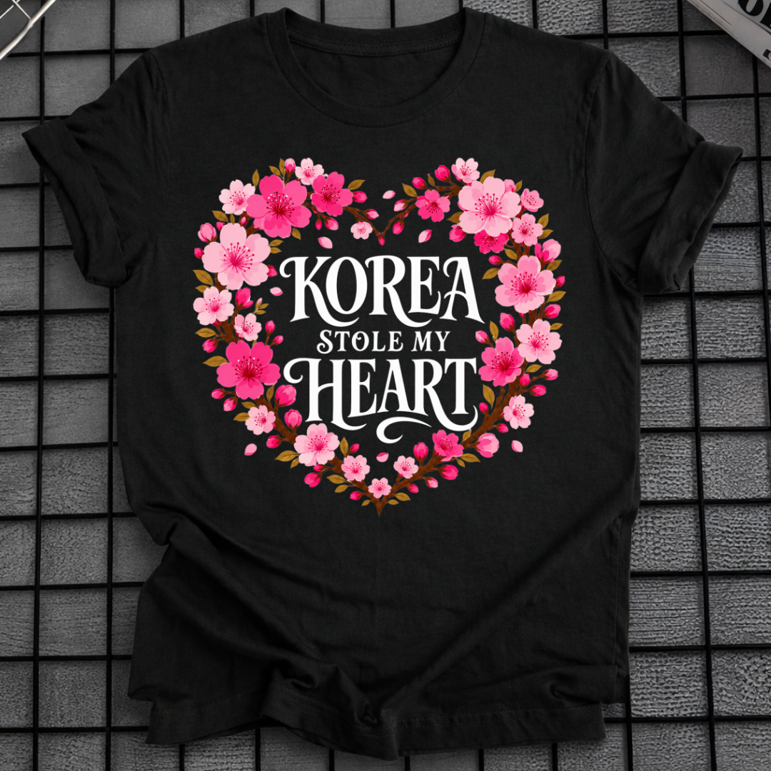 KOREA STOLE MY HEART T-SHIRT