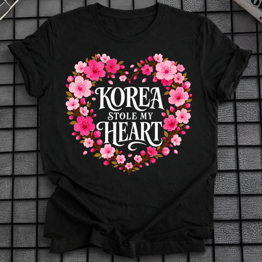 KOREA STOLE MY HEART T-SHIRT