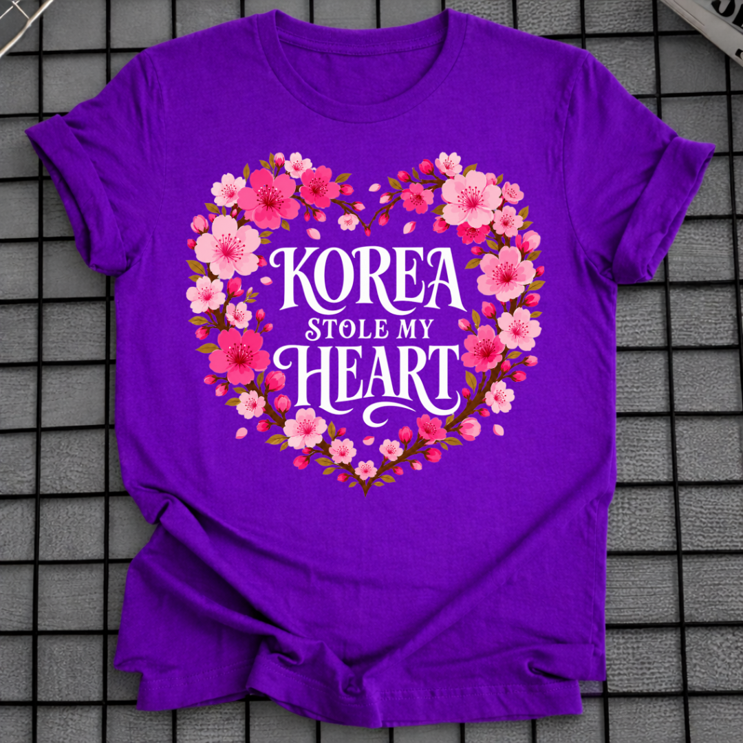 KOREA STOLE MY HEART T-SHIRT