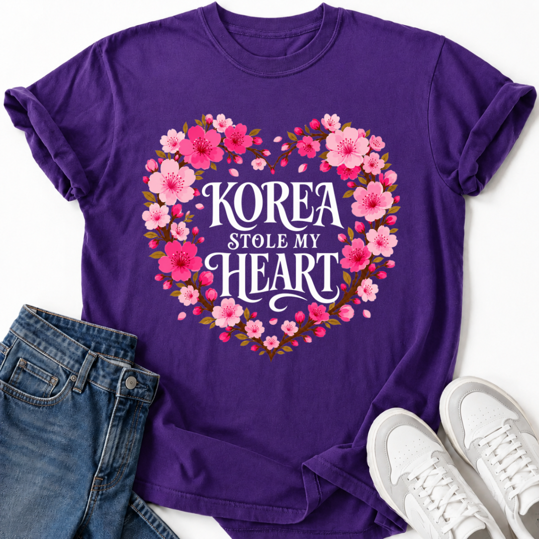 KOREA STOLE MY HEART T-SHIRT